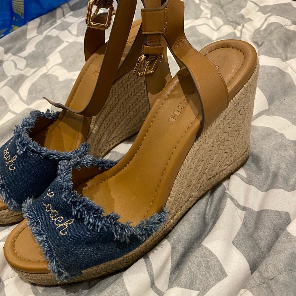 Coach wedges
